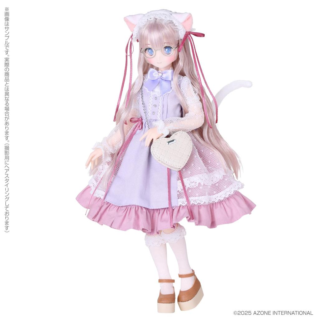 Azone International Karafuru Юкихо Асахина Подарок от Кота Расписанная Подвижная Кукла Dreamin' / ~A M.K.~ (Белая версия.)