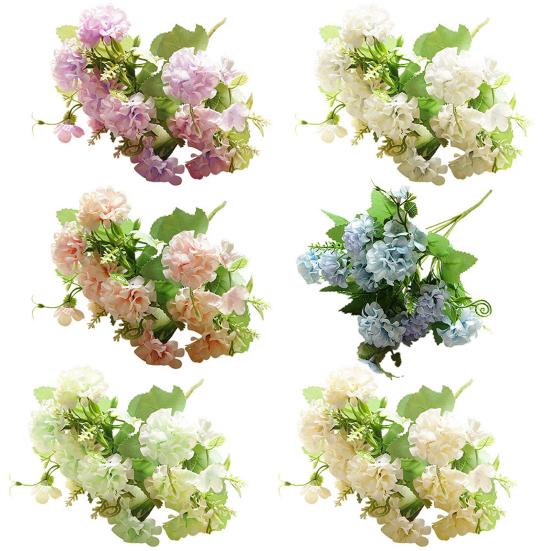 Цветочный горшок многоразовый яркий подарок красочный искусственный букет цветов для сада, офиса, кофейни