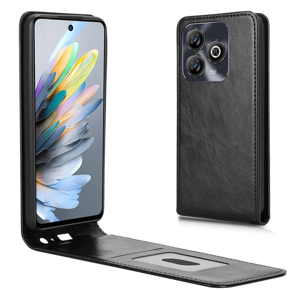 Кожаные флип-чехлы для ZTE Blade A75 4G/Blackview Oscal Flat 2/Wave 8C Up And Down флип-чехол из искусственной кожи прочный чехол