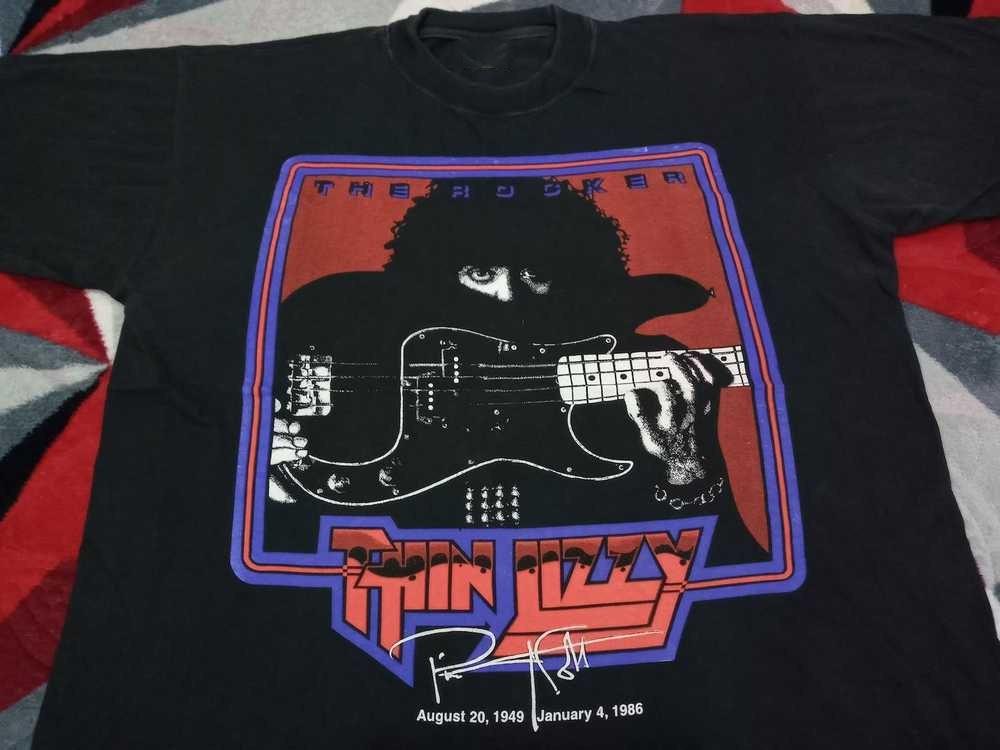 Signature Thin Lizzy Poster Shirt Unisex Concert S5XL TR711 Unisex T-Shirt