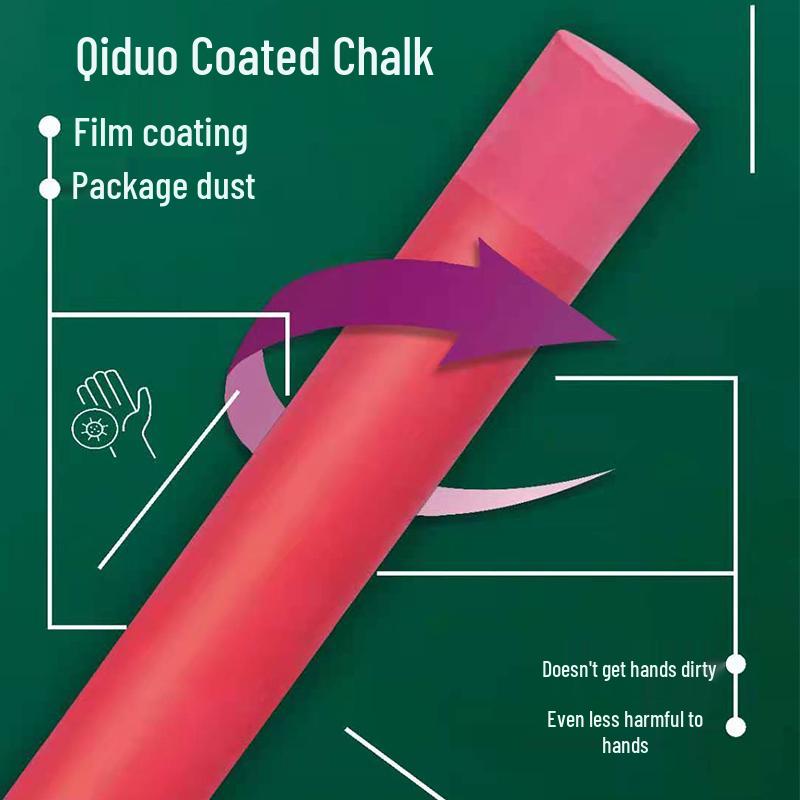 Детские разноцветные мелки для доски без пыли