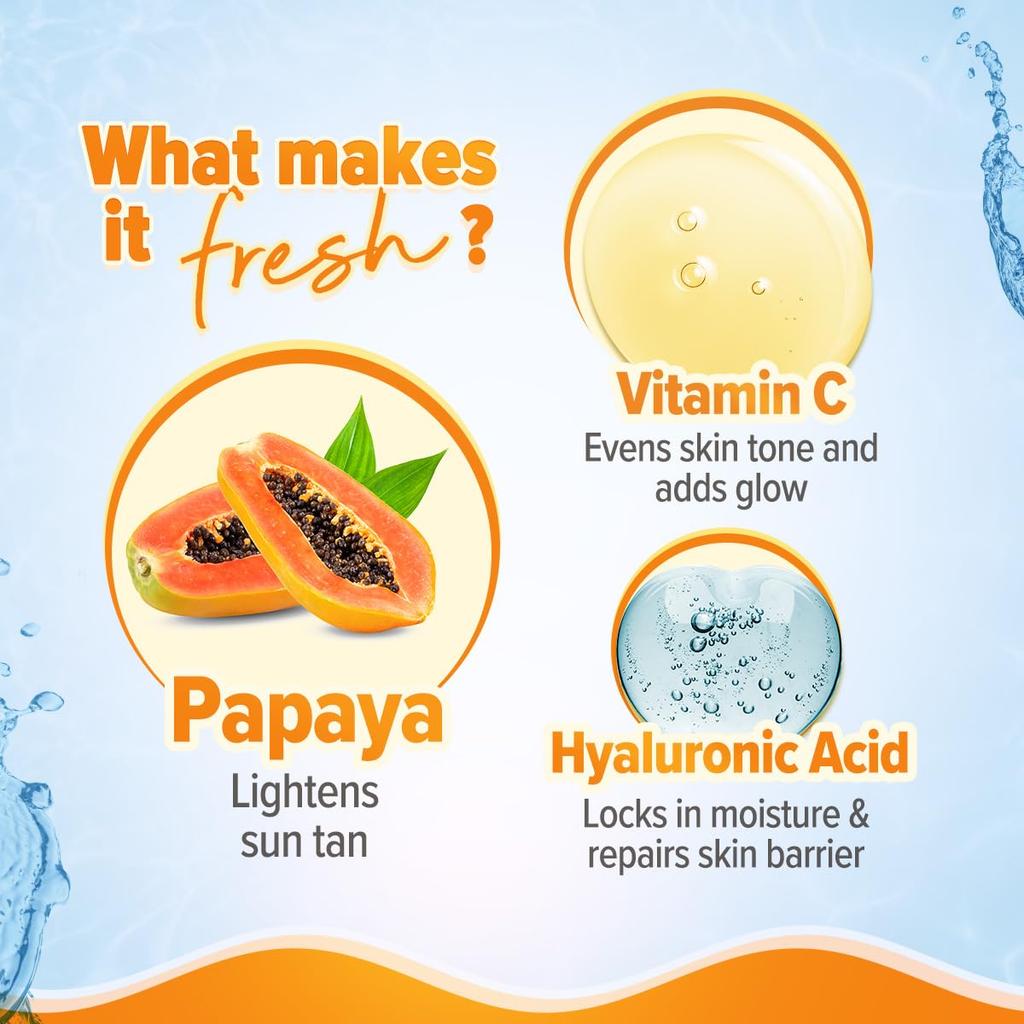 Aqualogica Glow+ Dewy Sunscreen Gel SPF 50 PA++++ Hydrating Lightweight UV Blue Light Protection 30 g For All Skin