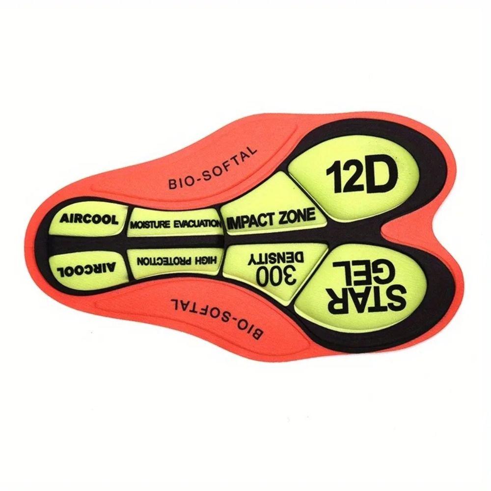 12D 19D 20D Cycling Pants Pad Breathable Hole Bicycle Seat Cushion Outdoor Sports