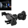 Автомобильный держатель для телефона Универсальный Управление одной рукой Надежно фиксирует Автоматическая блокировка Зажим для воздуховода Гравитационный держатель для мобильного телефона Черный