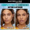 Maybelline New York Fit Me Матовая компактная пудра Poreless SPF 32 PA+++ Контроль жирности Нормальная Жирная кожа 6г Теплый нюд 128