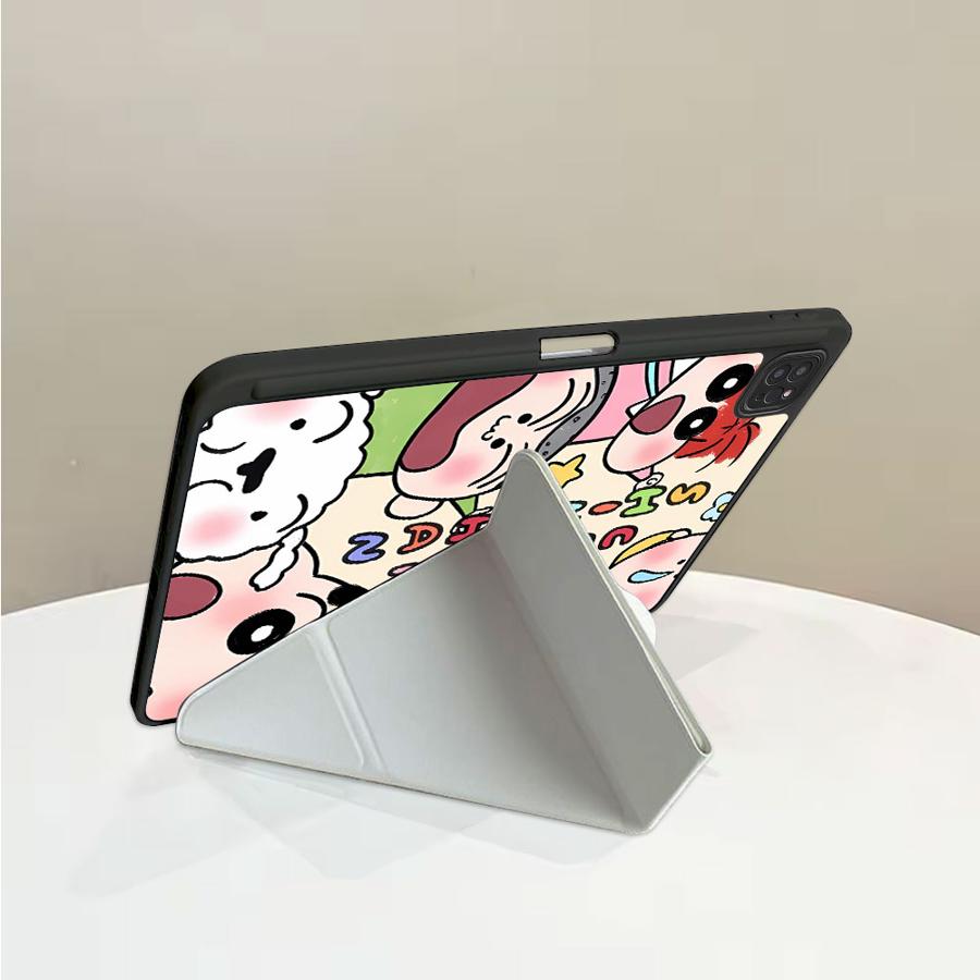 Tablet Case For iPad Air 4 5 M3 M2 1 2 M4 11inch Pro 2025 Pro 11th 10th 9th 8th 7th 12.9inch Mini 6 7 Holder Cover Cra-yons