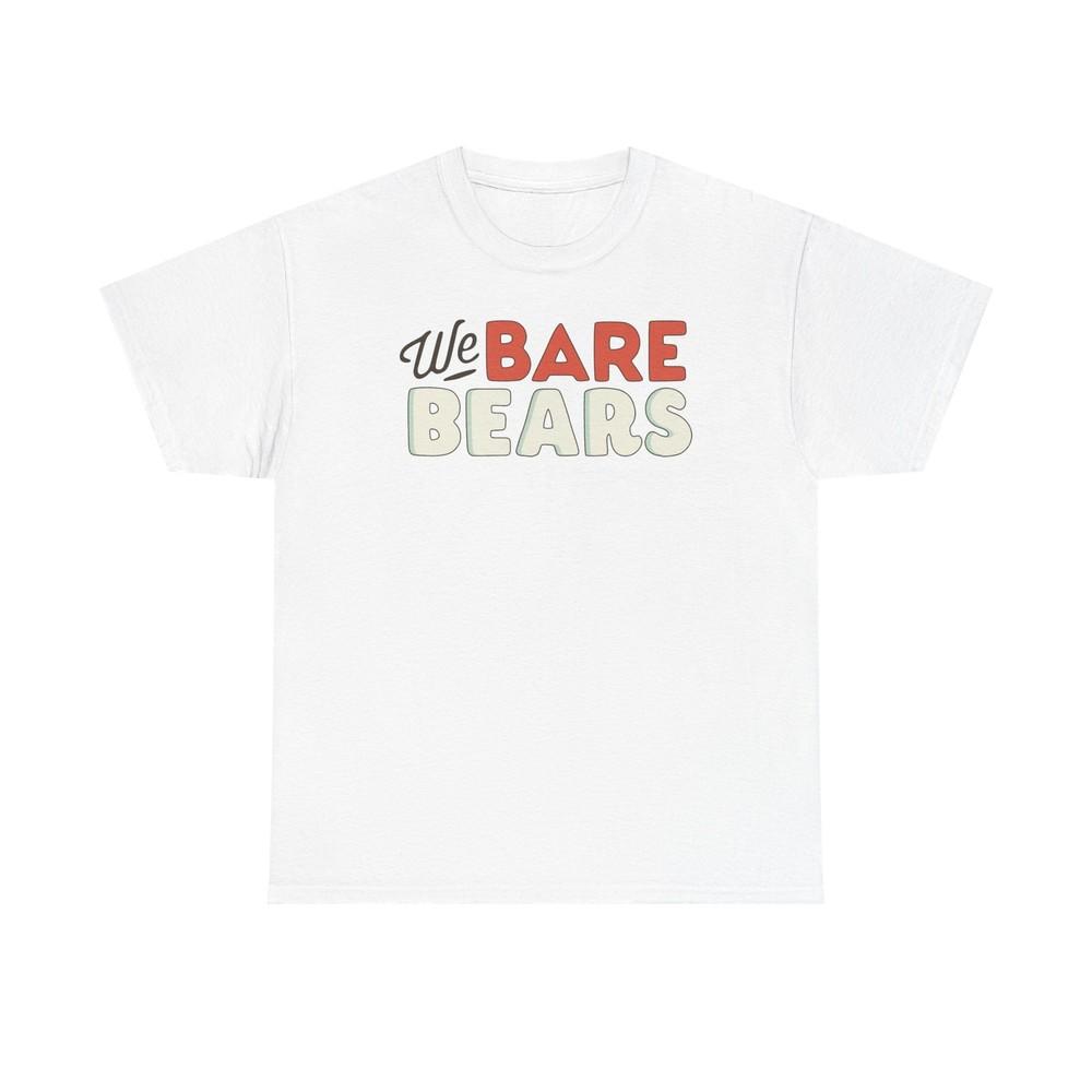 We Bare Bear Gay Pride LGBTQ+ T-Shirt, Tshirt Tops Tee Shirt, Rainbow, Equality, Gift for