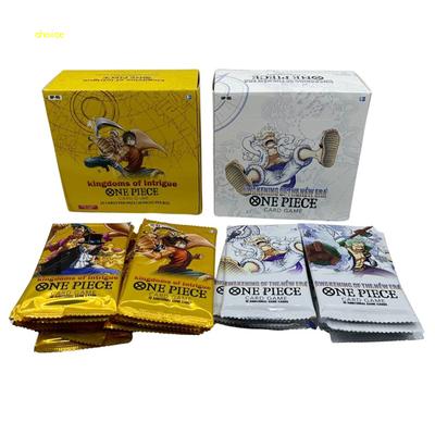 Горячая Аниме One Piece 300 шт./Коробка Карты Английский Пробуждение Новой Эры Коллекционная Карточная Игра Коллекция Боевой Бустер Игрушка Рождественские Подарки