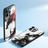 Чехол для телефона с узором в стиле китайской тушевой живописи Для iPhone 16 16e 15 14 13 12 11 Plus Mini Pro Max Мягкий черный противоударный чехол