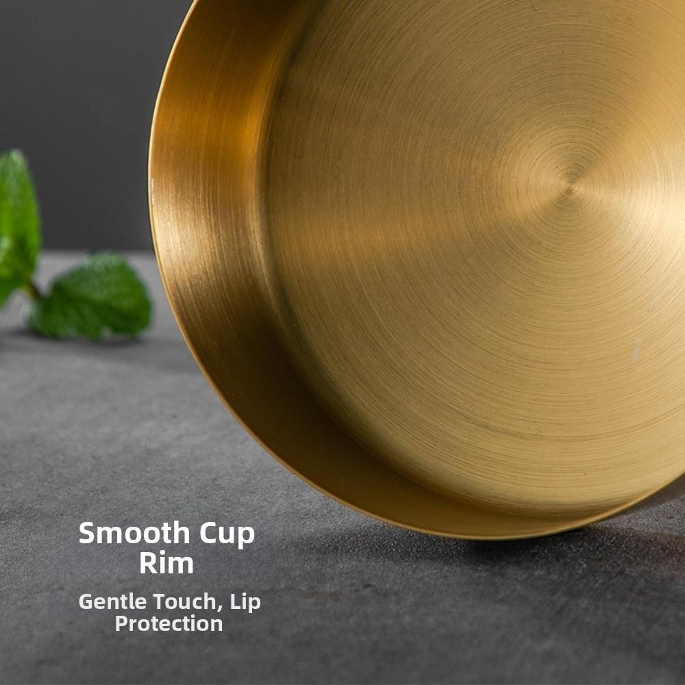 304 Stainless Steel Ice Cream High Footed Cup Reusable Pudding Cup Fruit Salad Cups Bars Parties