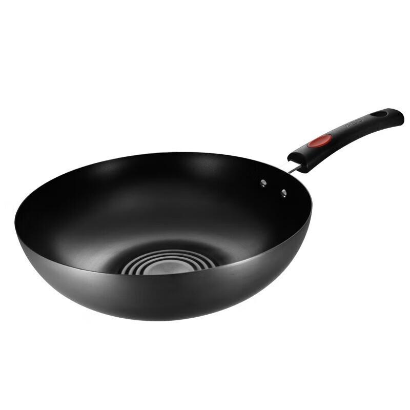 ASD 32cm Rust-Resistant Refined Iron Wok