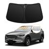 Солнцезащитный козырек на лобовое стекло Mazda серии KG CX8 УФ Без присосок Легкий Тепло Летний УФ Легкая установка и салон с сумкой для хранения [Улучшенный