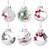 1 Pc Christmas Tree Pendant Hanging Home Ornament Christmas Decoration Ball