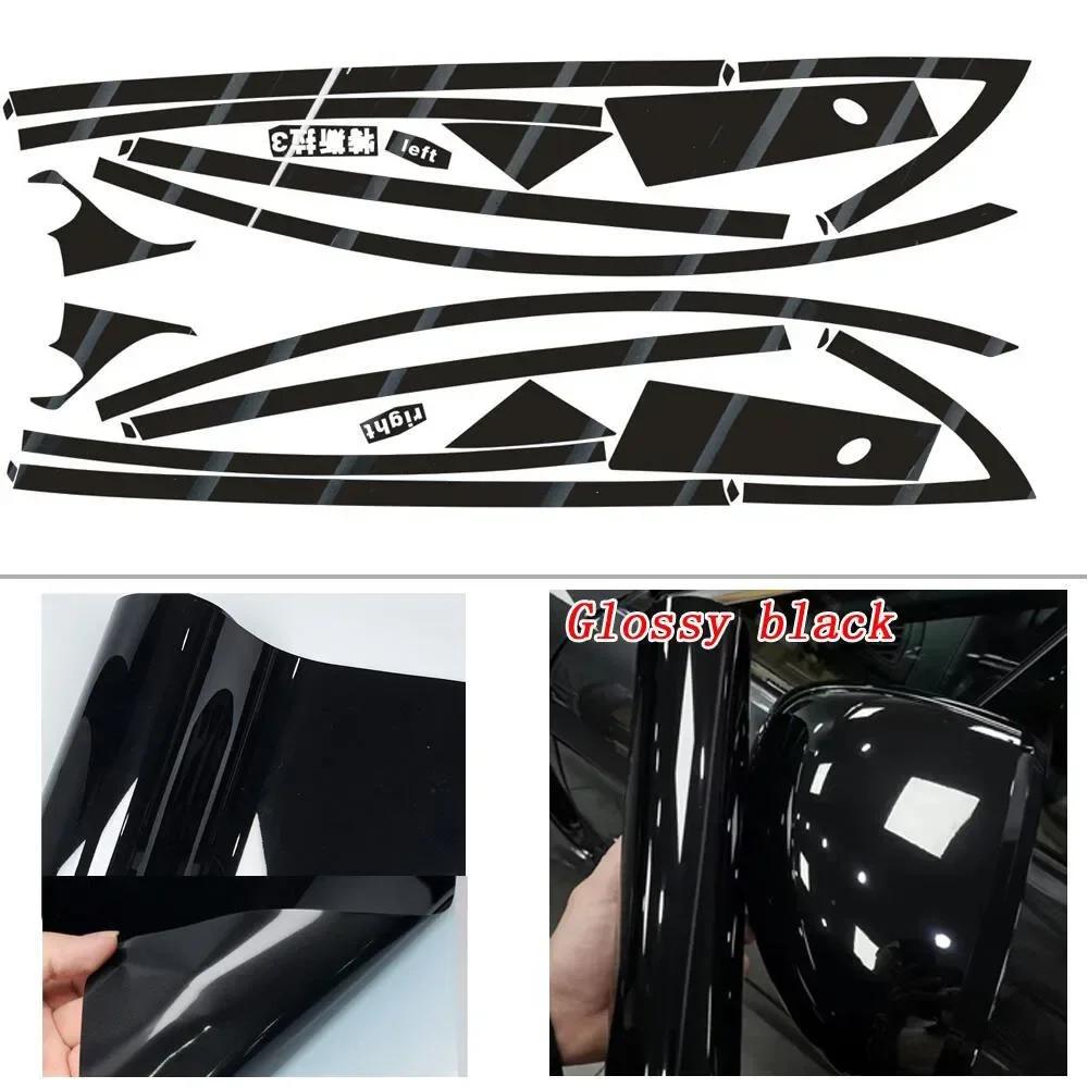Для Tesla Model 3 2017-2022 Sedan Window Chrome Delete Blackout ABC Pillars Glossy Black Stickers