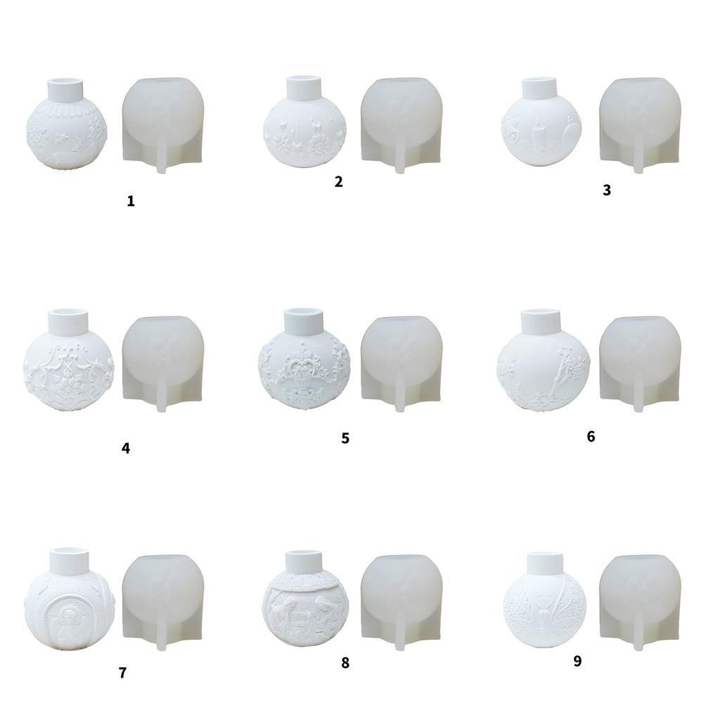 Модная прочная силиконовая форма, портативный аксессуар для сферических подсвечников, простая в использовании, несколько размеров, для ежедневного использования