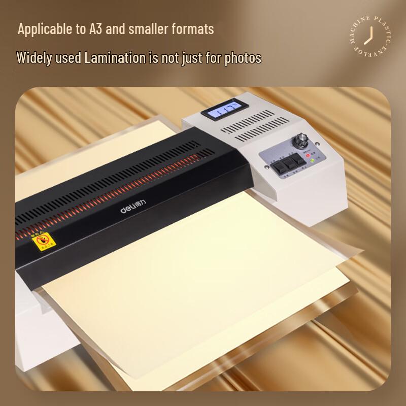 deli A4/A3 Professional Laminator and Binding Machine