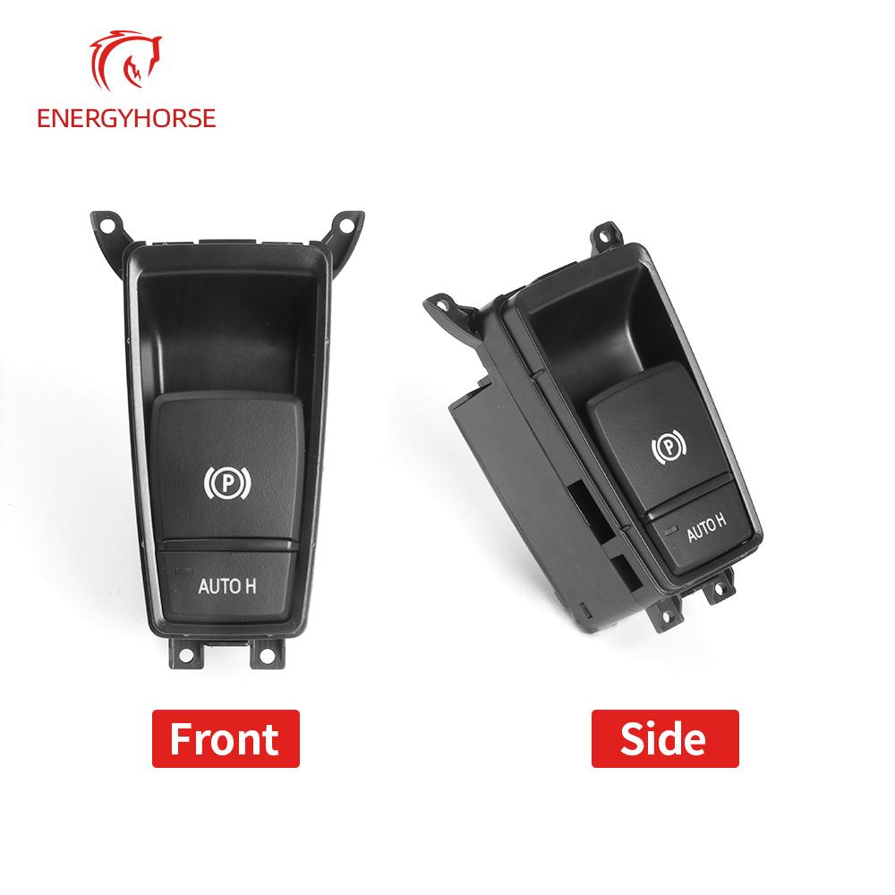 Автомобильный электрический переключатель управления стояночным тормозом Кнопка переключателя стояночного тормоза для BMW E70 X5 E71 X6