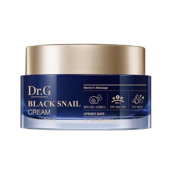 Dr.G Black Snail Cream 50ml – Intensive Repair & Brightening Moisturizer