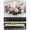 5 Piece Set Dobrodarov Modular Mural "pastel" Wall Decoration Canvas Painting Artwork, Family Living Room Decoration