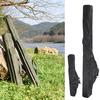 1/1.5M Folding Fishing Rod Bag Zipped Fish Pole Tool Storage Case Holder Tackle