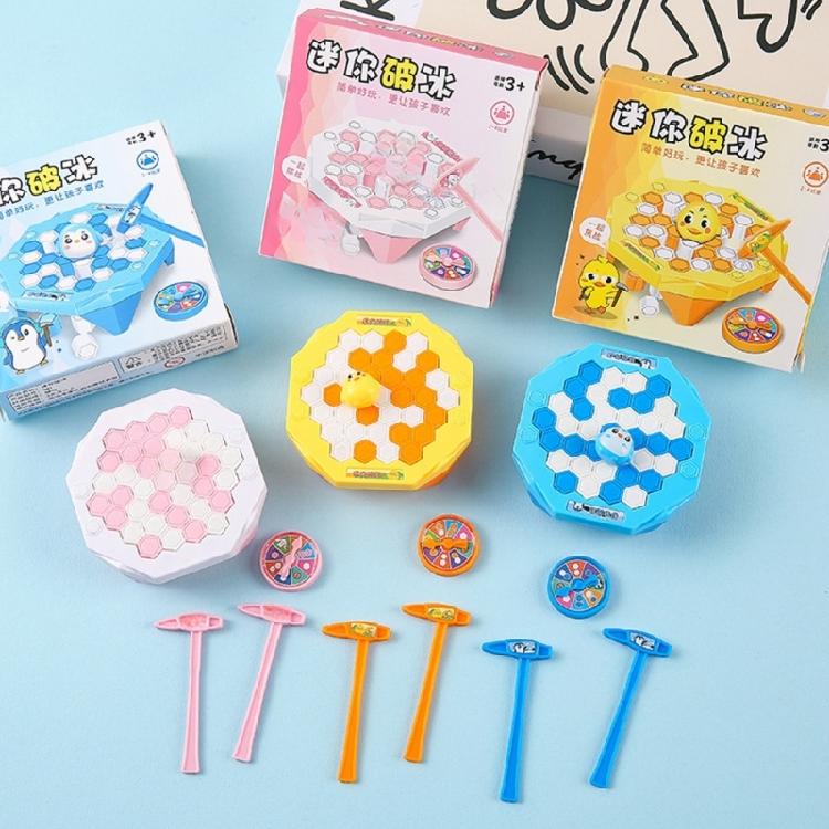 Детская Взрослая Настольная Игра Игрушка для Снятия Стресса Маленькие Пингвины Ломающие Лед Игра Пингвины Спасают Сбивание Льда Выносливая