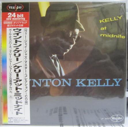CD WYNTON KELLY Kelly At Midnight PVCP8117 Vee Jay 1997 Japan ObiJazz Used
