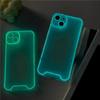 Night Light Luminous Silicone Soft Phone Case for iPhone 14 15 16 Plus 11 12 13 14 Pro Max X XR XS Max Transparent Back Covers