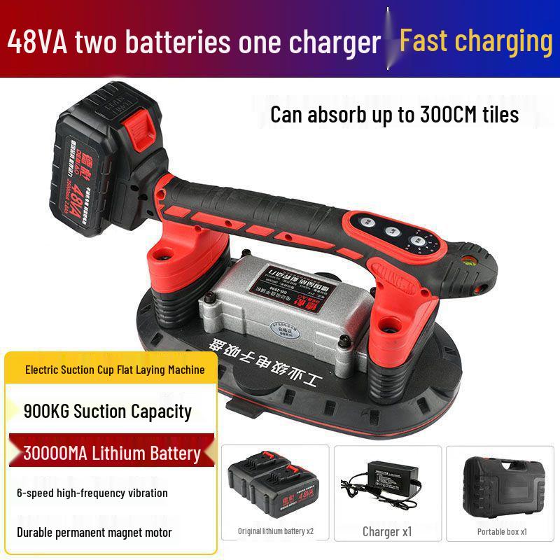 High-Power Electric Tile Leveling Suction Cup Vibrator for Floor & Wall Tile Installation