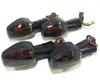 Honda Turn Signal Light Set of 4 Clear Smoke Amber for Various CB CBR
