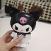 Новый мультяшный Sanrio Kuromi Кавайный Органайзер для ручек Канцелярские принадлежности Аниме Контейнер для хранения кистей для макияжа Хранение Подарок для девочек Украшения Игрушки