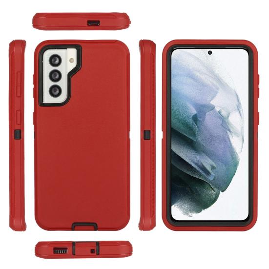 Чехол для телефона Samsung Противоударный Защита от царапин Чехол-накладка для телефона с приподнятыми краями Двухслойная защита Чувствительные кнопки Чехол для телефона