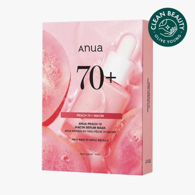 Anua Маска-сыворотка Peach 70 + Niacin, 10 шт.