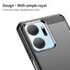 MOFI JK TPU Series-1 TPU Cover for Honor X7a 5G/Play 40 Plus 5G Carbon Fiber Brushed Phone Shell