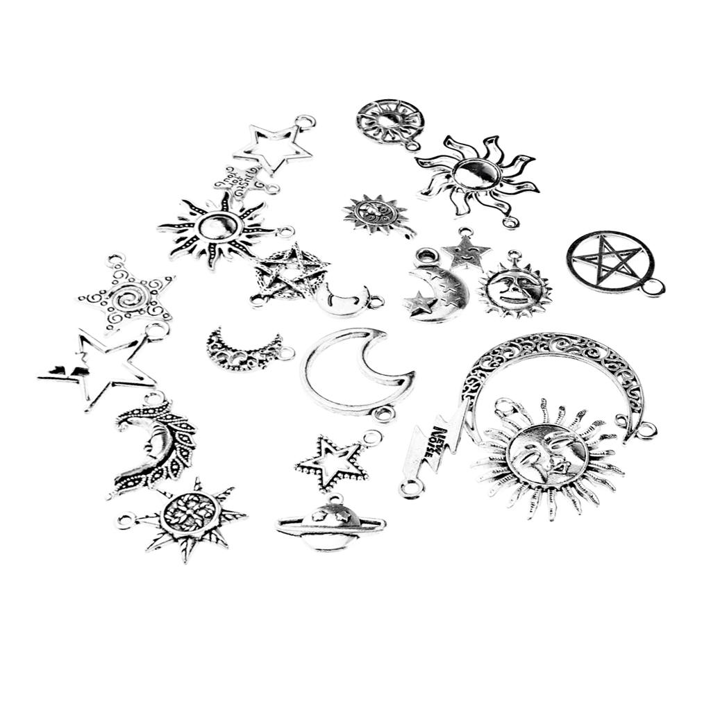 Пакет Sun Moon Star Шарм Подвеска для DIY Ожерелье Браслет Изготовление ювелирных изделий