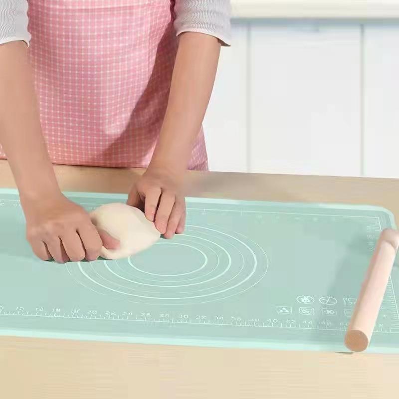 Silicone Mat Kitchen Kneading Dough Baking Mat Dough Pads Tools Sheet Accessories Cooking Cake Pastry Non-stick Rolling