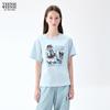 Teenie Weenie Женская футболка с мультяшным медведем и буквой