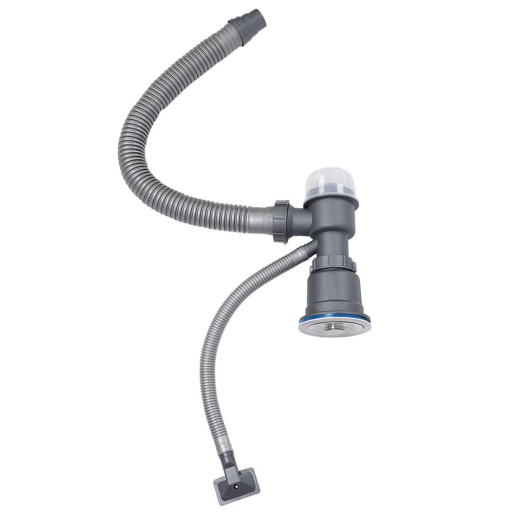 Kitchen Sink Hose Drain Kit Expandable Leakage Proof Sink Draining Pipe Kit for Single Kitchen Sink