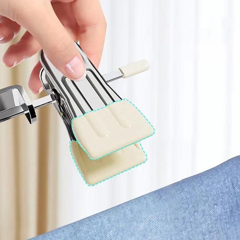 Набор из 5 бесшовных вешалок для брюк из нержавеющей стали, регулируемая подставка для обуви из нержавеющей стали, вешалка для брюк, держатель для сапог, портативный