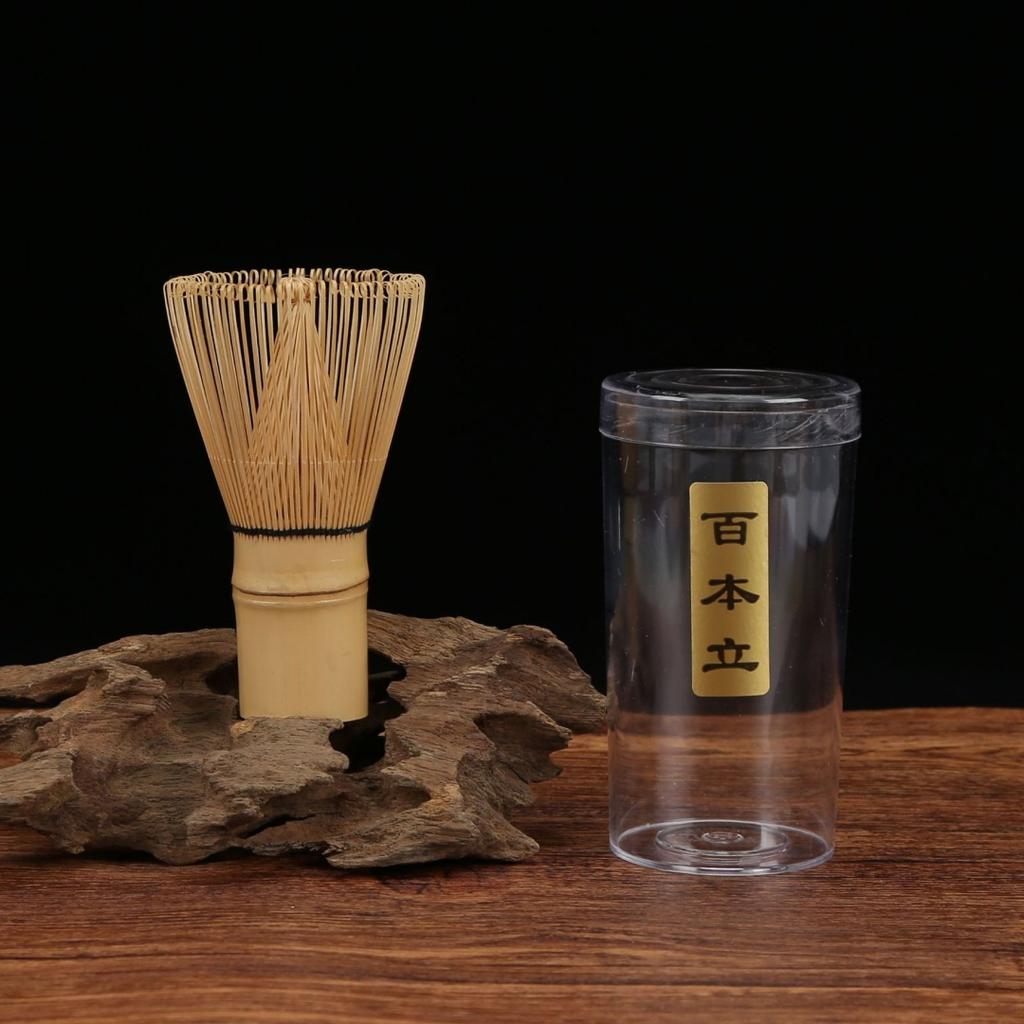 Бамбуковый венчик для матча, щетка для измельчения зеленого чая, миксер для чая матча, мешалка, многоразовый венчик для чая, чайная утварь, чайные принадлежности