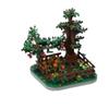 Товар MOC-145786 160553 Дерево Маленькие Детали Конструктор Головоломка Модель Подарочный Набор Украшение