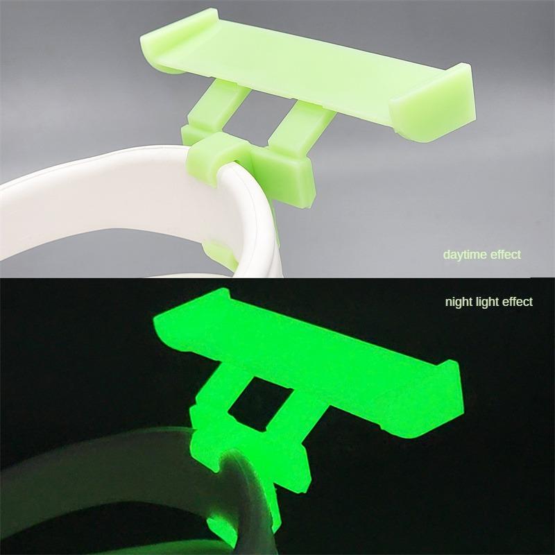 1 пара спойлеров для Crocs, заметные аксессуары для обуви, рождественский подарок для