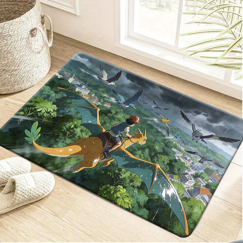 Lucario Abandoned Factory Non-Slip Doormat Soft Floor Mat