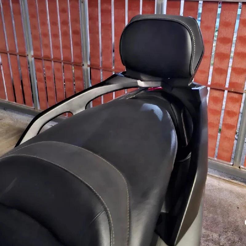 Алюминиевый сплав Задняя спинка и подушка сиденья для Yamaha TMAX560/TMAX530 Модель 17-21 Аксессуары
