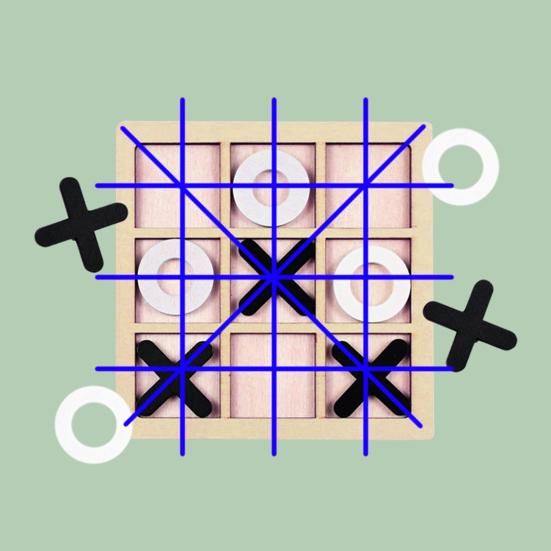 Wooden XO Board Game Two-Player Battle Toddlers Logical Thinking Training Kids Early Educational Desktop Toy Birthday Gift