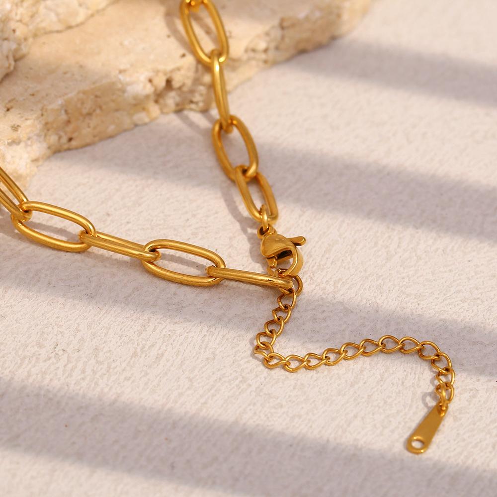 MamacitaSlay Новый Дизайн Круглый Резьбовой Подвеска Ожерелье 18K Позолоченная Нержавеющая Сталь Водонепроницаемое Шеи Украшения Высокое Качество
