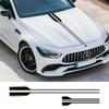 Для Mercedes Benz W205 W204 W203 W212 Автоаксессуары Наклейка на капот автомобиля Виниловая пленка Автомобильные спортивные стайлинг-наклейки Автомобили