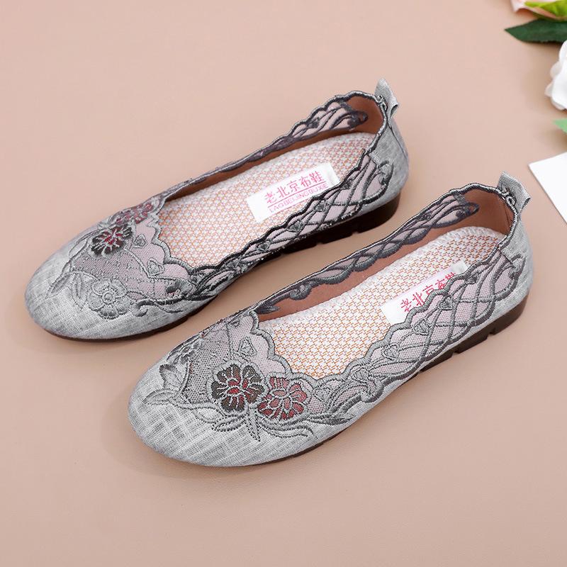 Летние сетчатые дышащие свободные плоские туфли для женщин 2024 года, новые кроссовки для женщин на платформе для ходьбы, повседневная обувь для мам, Chaussure Femme