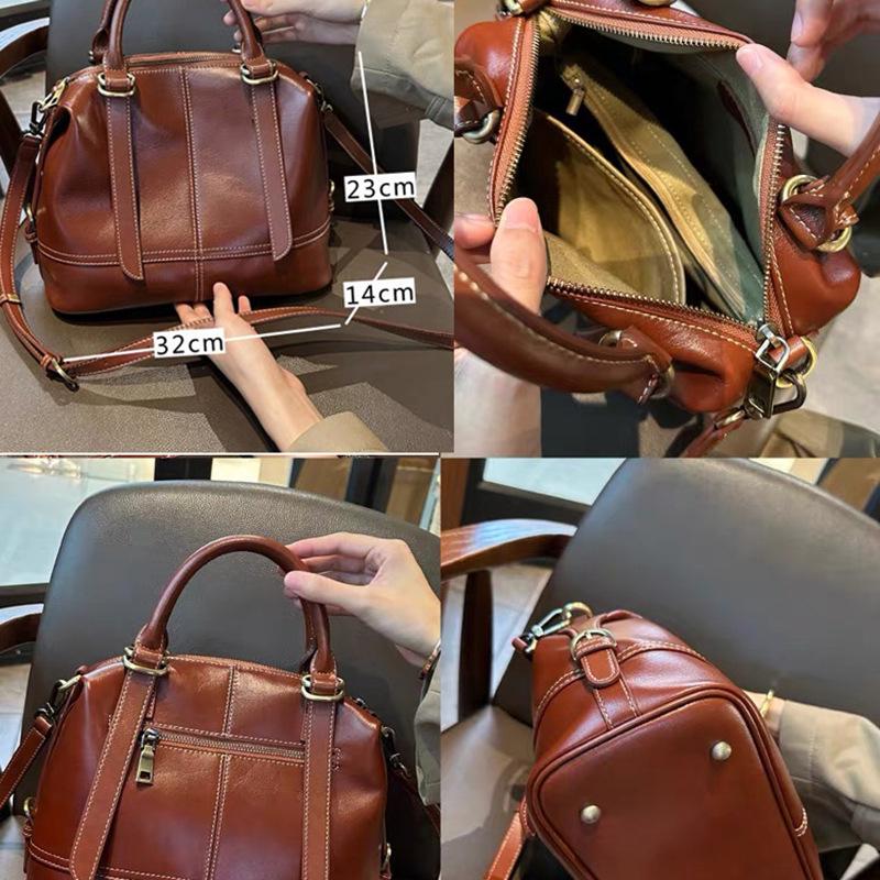 Женская сумка из коровьей кожи большой вместимости: Элегантная, Высококлассная, Стильная Сумка-тоут на плечо и через плечо.