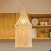 Bedroom Tapestry Lamp Chimney Hanging Macrame Home Decor Pendant Light Cover Lamp Shade Lamp Cover