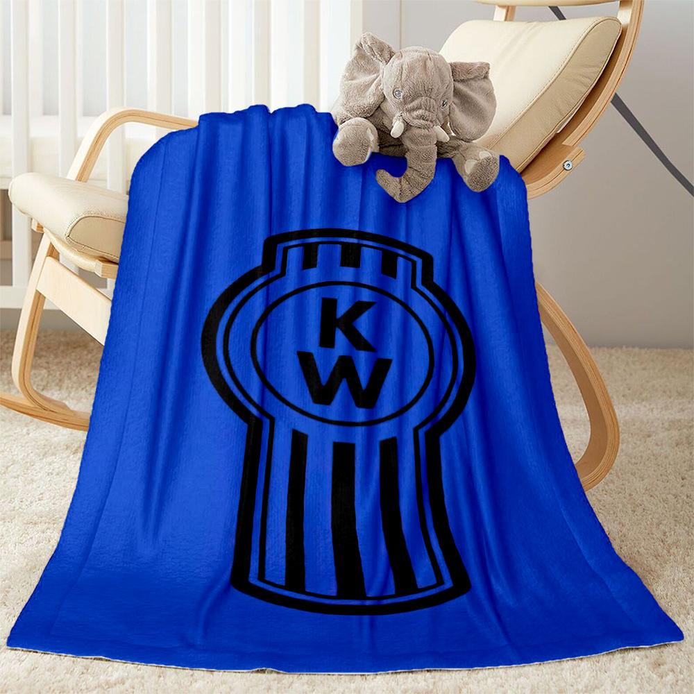Kw Heavy Trucks Blanket Ultrasoft Suitable For Office Chair Sofa Seaside For All Occasions Digital Print Gifts For Family Or Friends